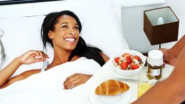 breakfast on bed