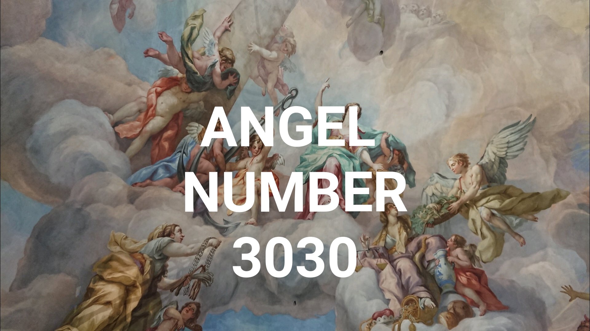 Angel Number 3030